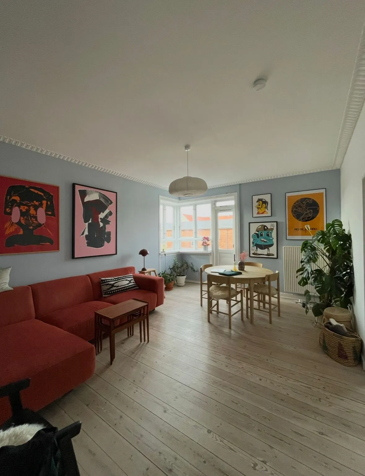 Lys 2-værelseslejlighed på 4. sal ved Amager Hospital