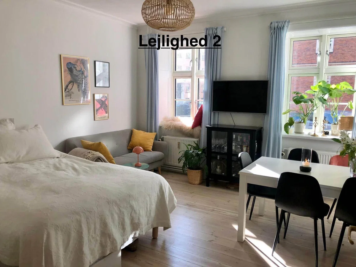 Bytte: 1-værelses andel, 40 m² på Drejøgade, Østerbro