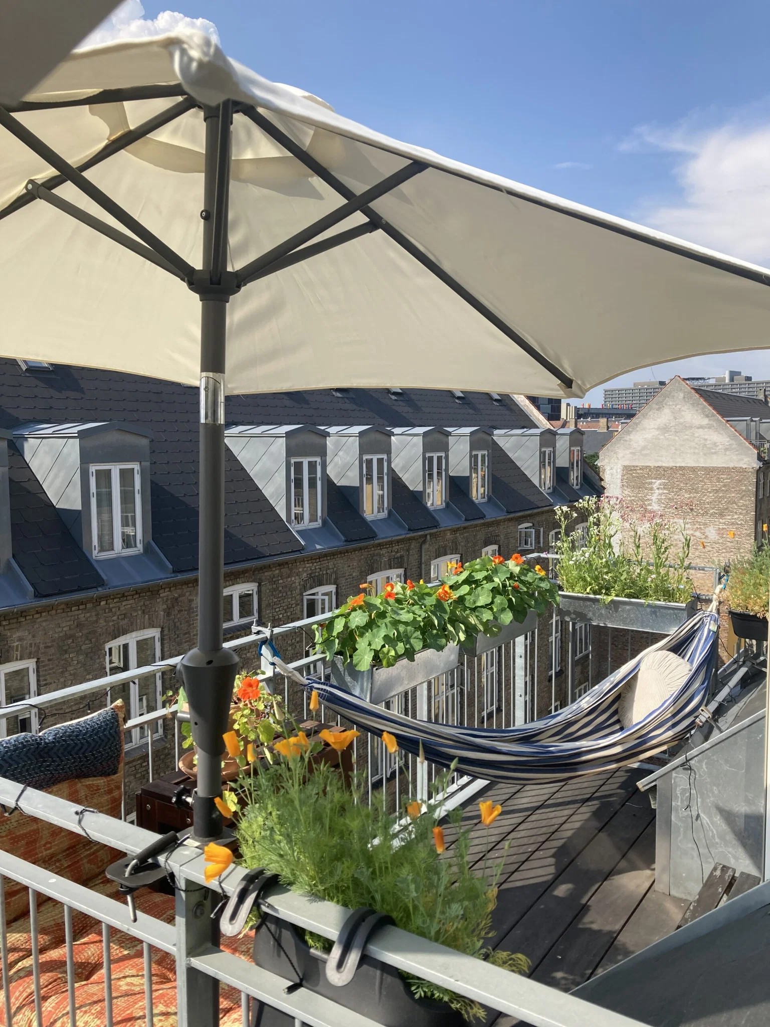 Unik taglejlighed med søudsigt