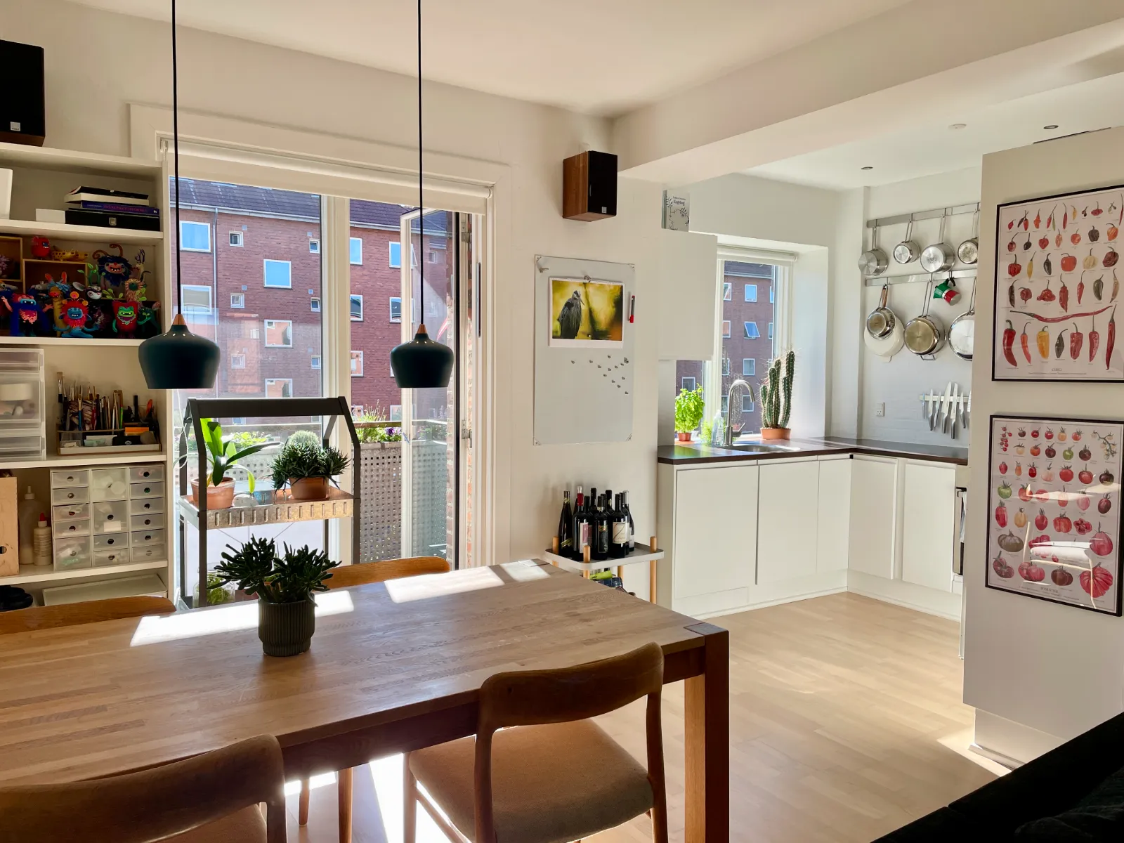 Andelslejlighed med stor altan ☀️ i Øgadekvarteret i Aalborg