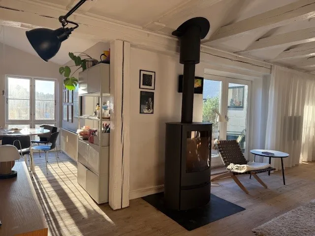 Vesterbro, 140m2, privat tagterrasse, brændeovn og elevator