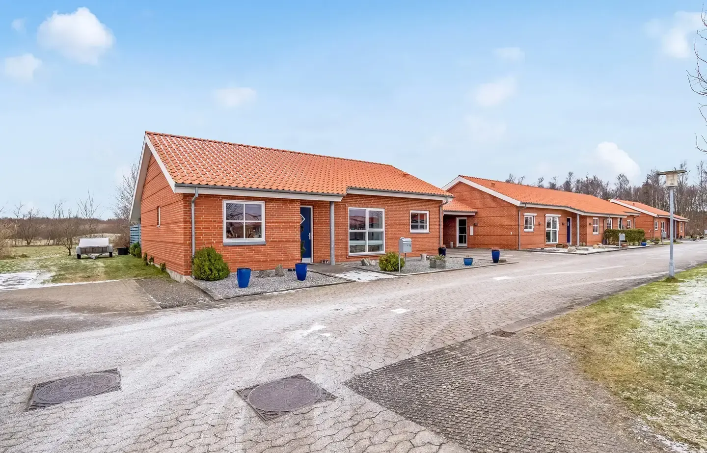 Velindrettet andelsbolig med  skønne terrassemiljøer