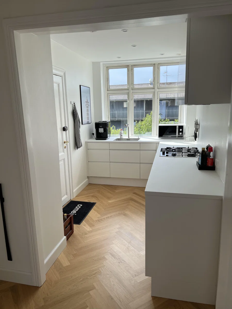 2-værelses andelslejlighed beliggende centralt på Frederiksberg i det skønne svømmehalskvarter