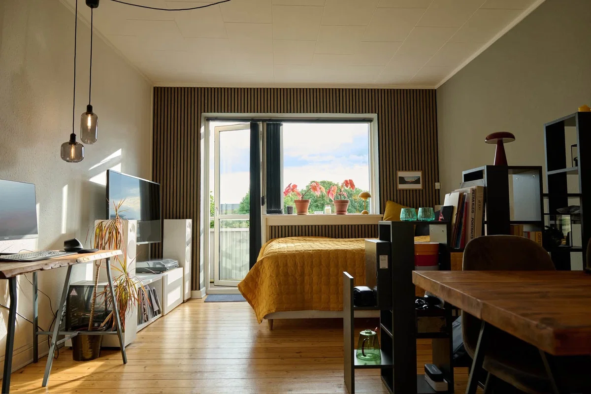 1-værelses andelslejlighed m. altan, 37 m², Vanløse