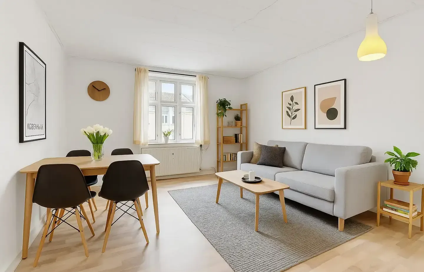 Velindrettet lejlighed i populær og veldrevet forening