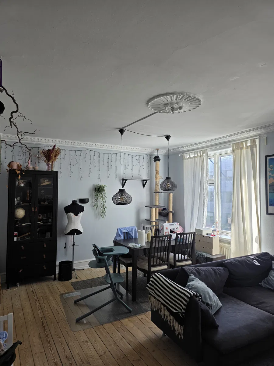 Hyggelig og lys andelslejlighed på Frederiksberg