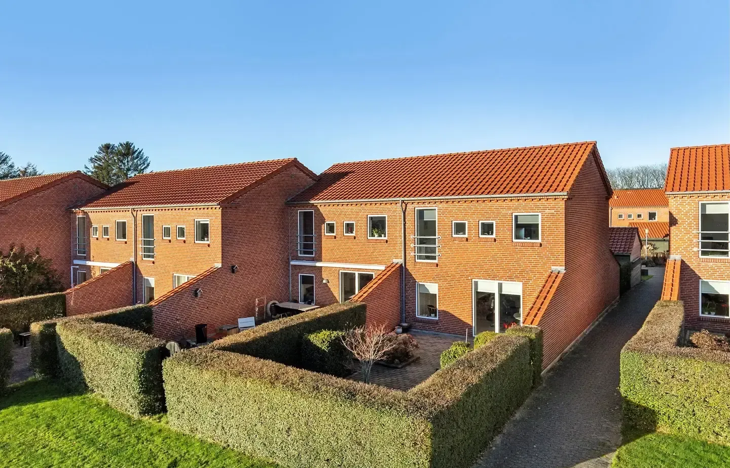 Eftertragtet andelsbolig med lukket have