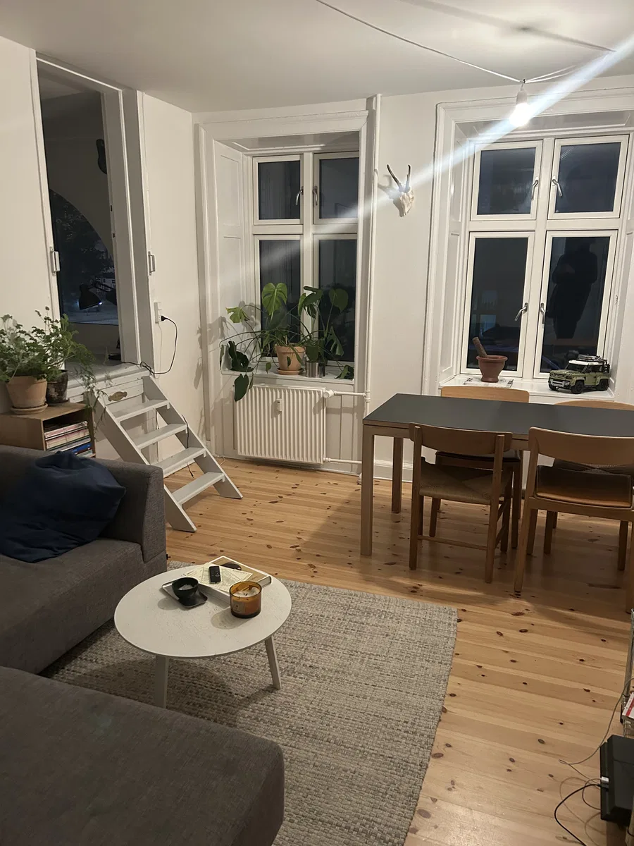 3V + pulterkammer placeret i den bedste del af nørrebro