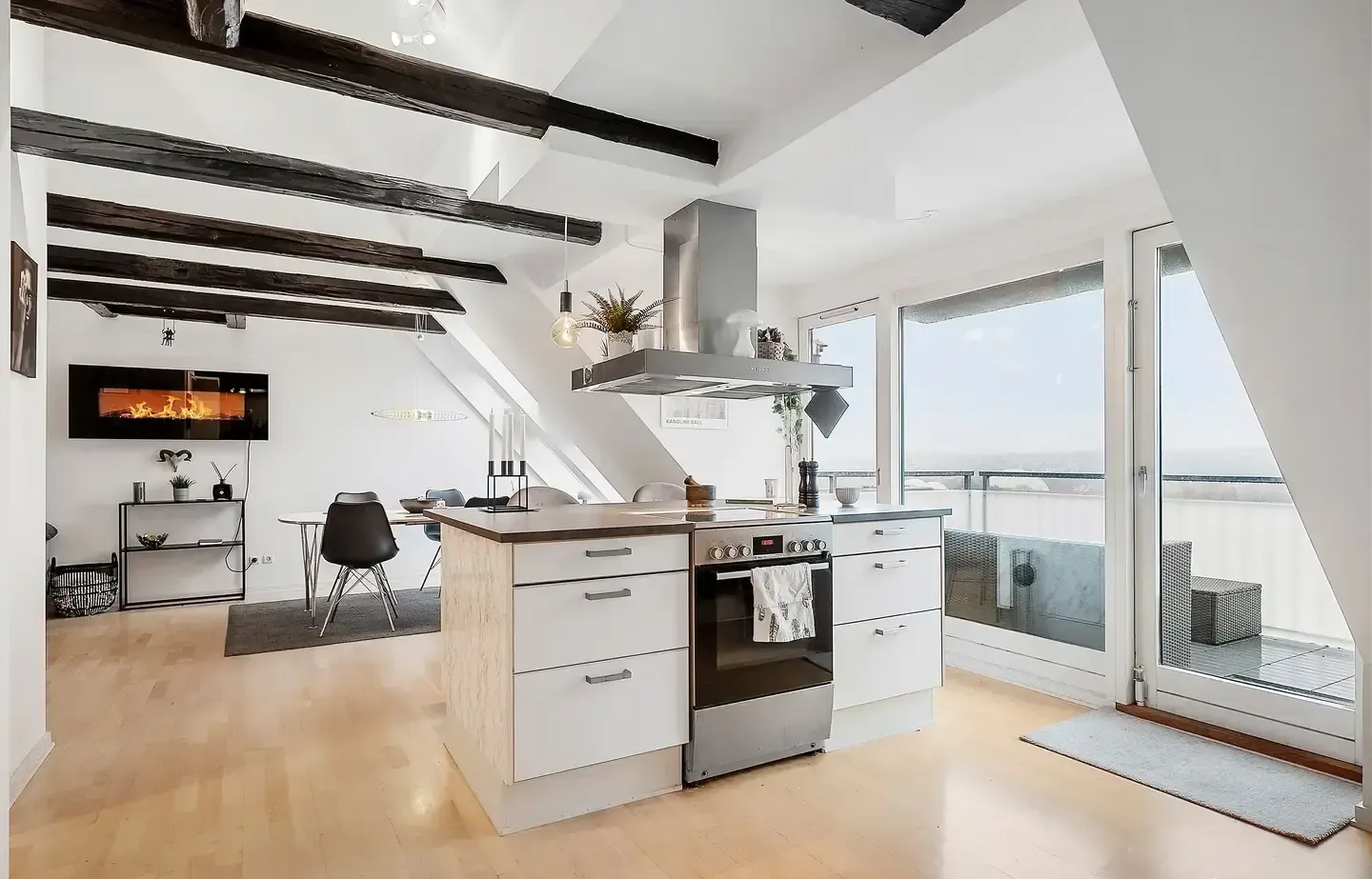 Indbydende andelsbolig med byens bedste udsigt