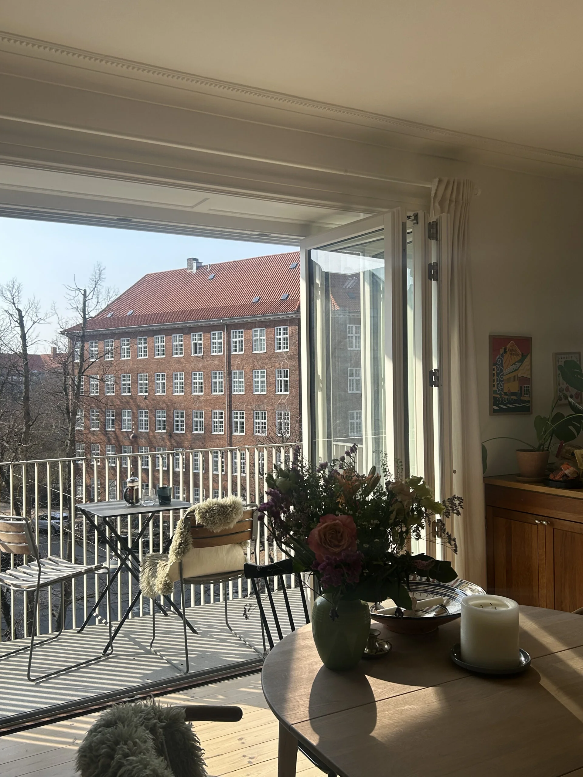 Dejlig lys andel på Østerbro byttes til større