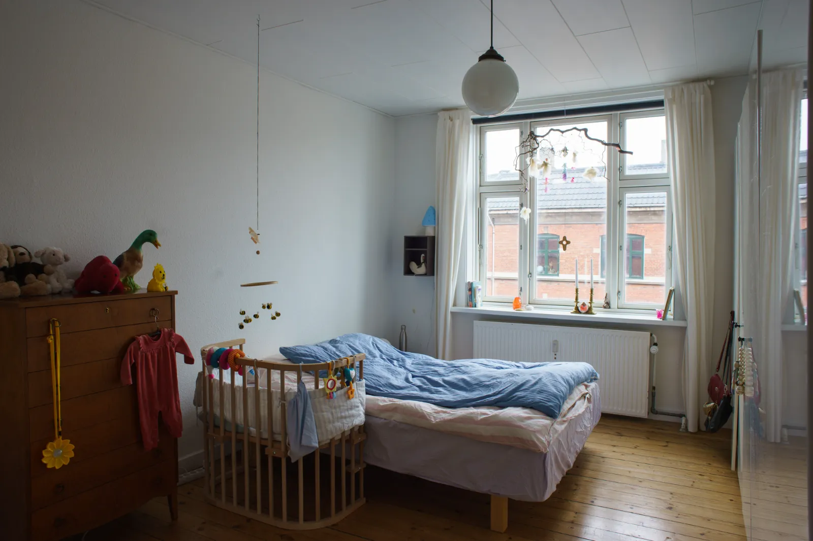 Dejlig 4V på øverste etage i hjertet af Nørrebro