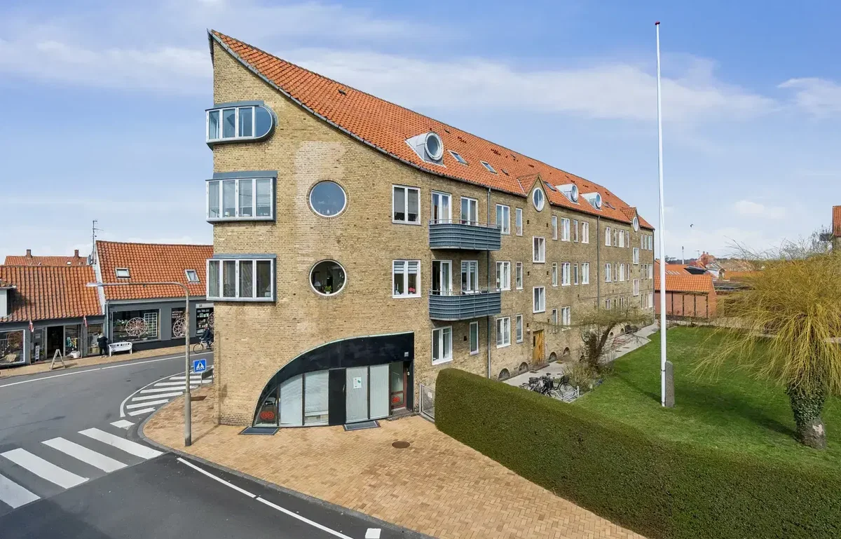 Andelsbolig i Hafniahus med udsigt over Rønne