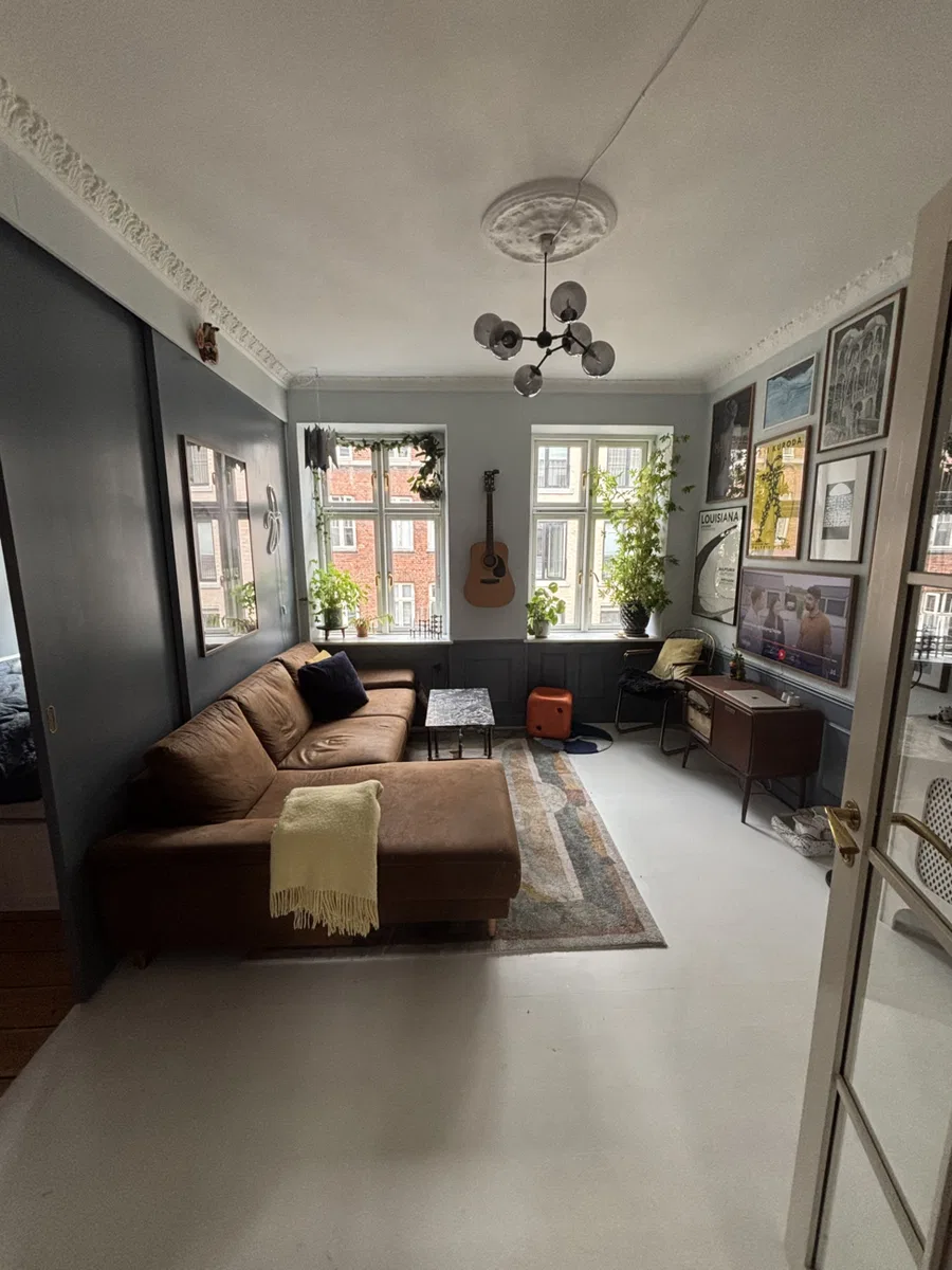 Skøn og lys lejlighed på Vesterbro