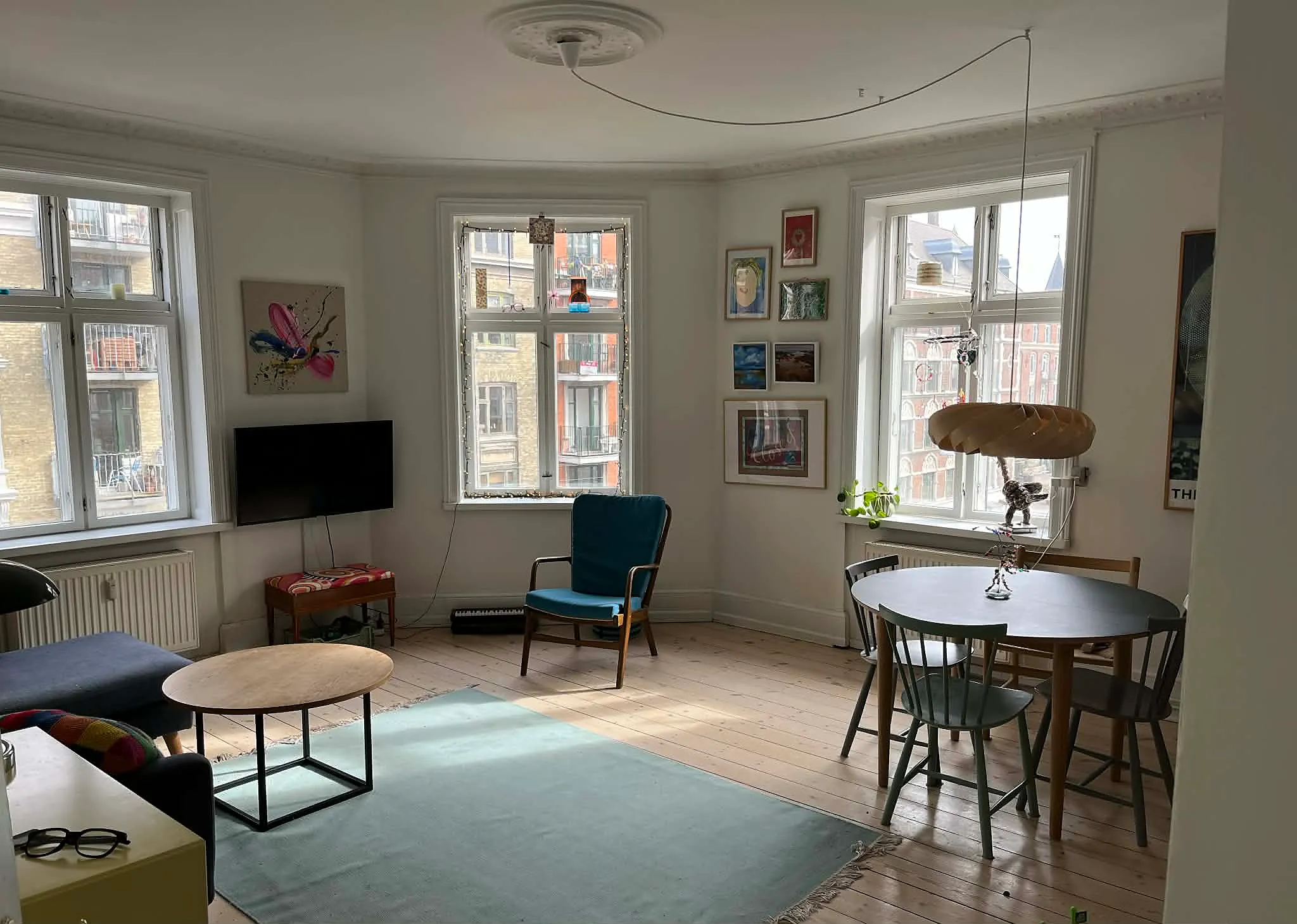 Billig og lys andelslejlighed ved Enghave Plads