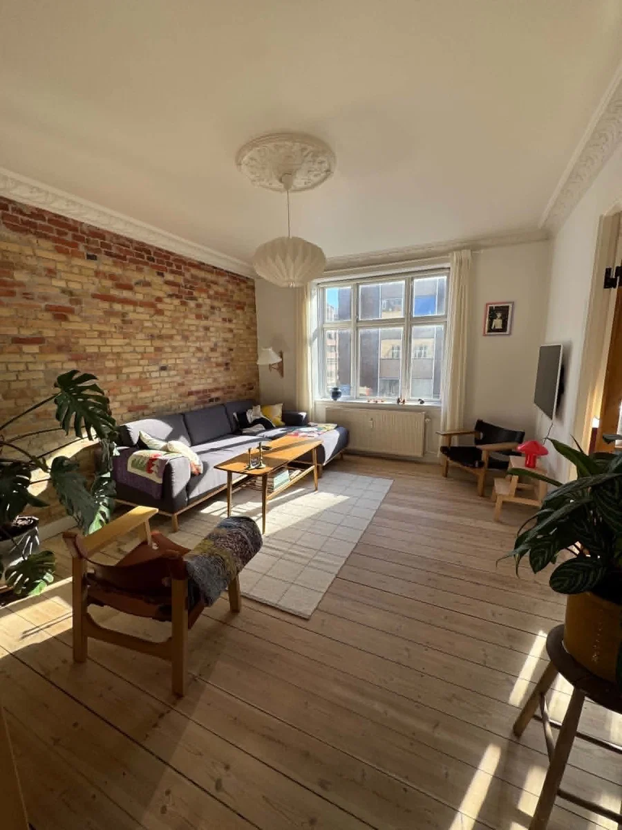 92 m² 3V andelslejlighed på Frederiksberg