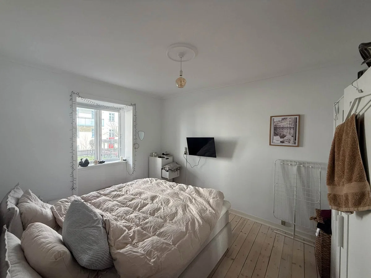 Bytte: 60 m² høj stuelejlighed på Amager, andel ca. 1,4 mio, boligydelse 2.400 kr