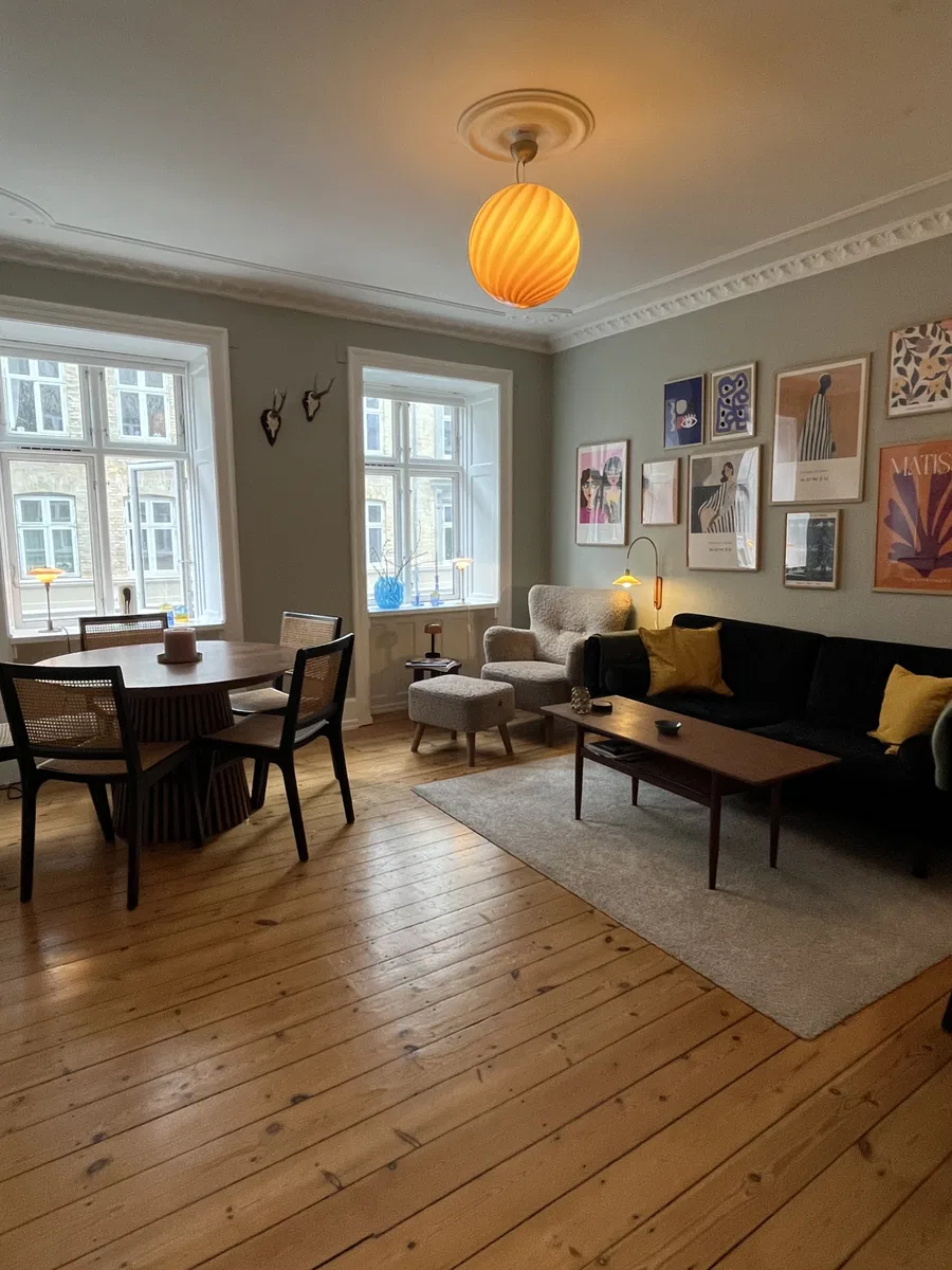 2v værelse lejlighed på Østerbro
