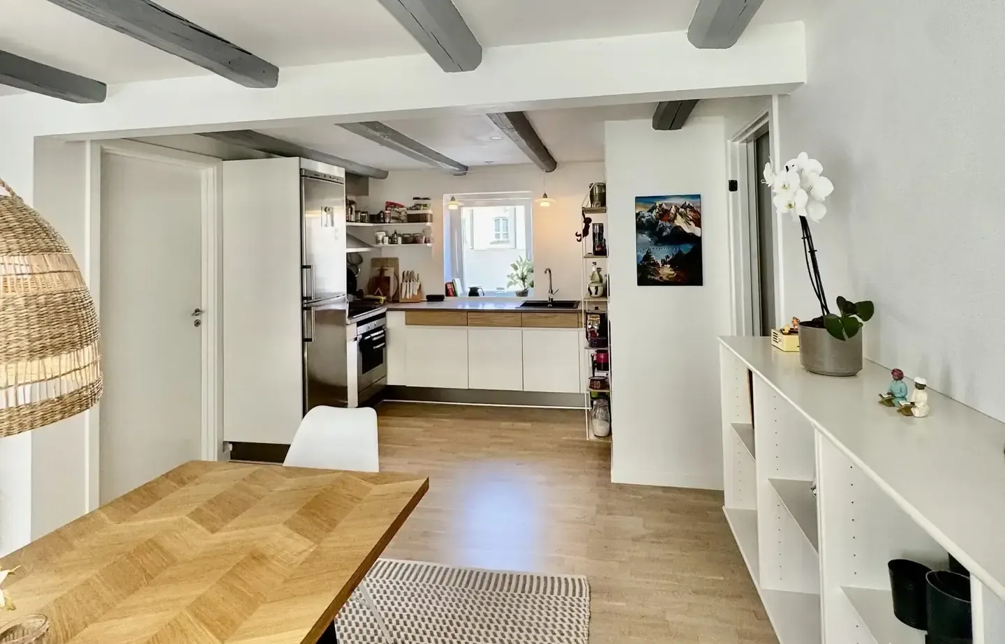 Skøn citylejlighed med rolig beliggenhed