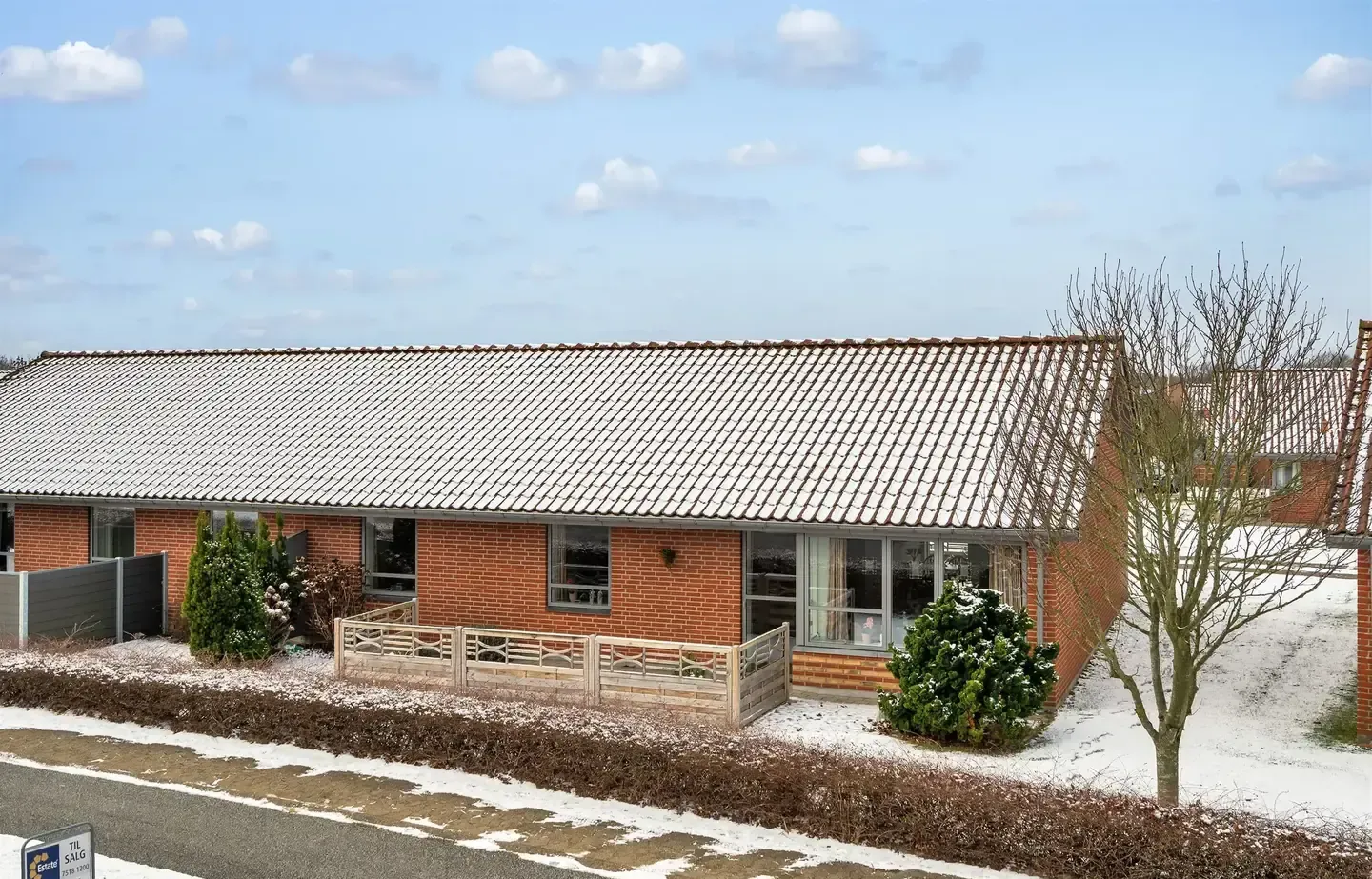 Skøn andelsbolig med solrige terrasser i Hjerting