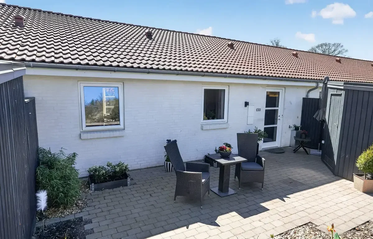 Lækkert og velholdt andelsrækkehus