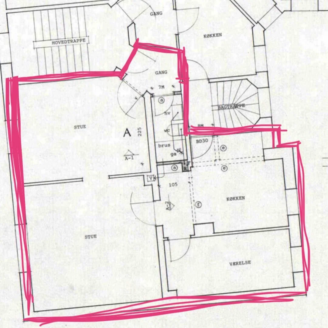 Bytte: 63 m² andelslejlighed på Amager, ca. 1,2 mio.