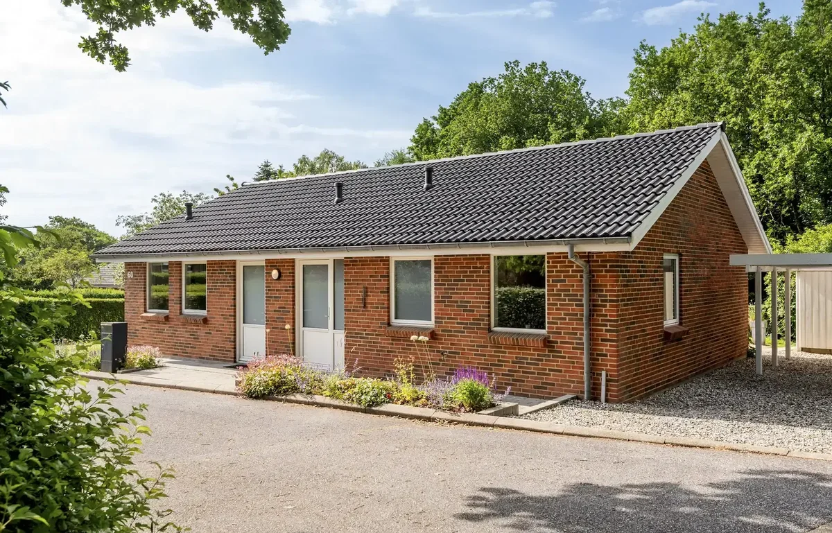 Andelsbolig i Gjellerup med sydvendt terrasse og grønne omgivelser