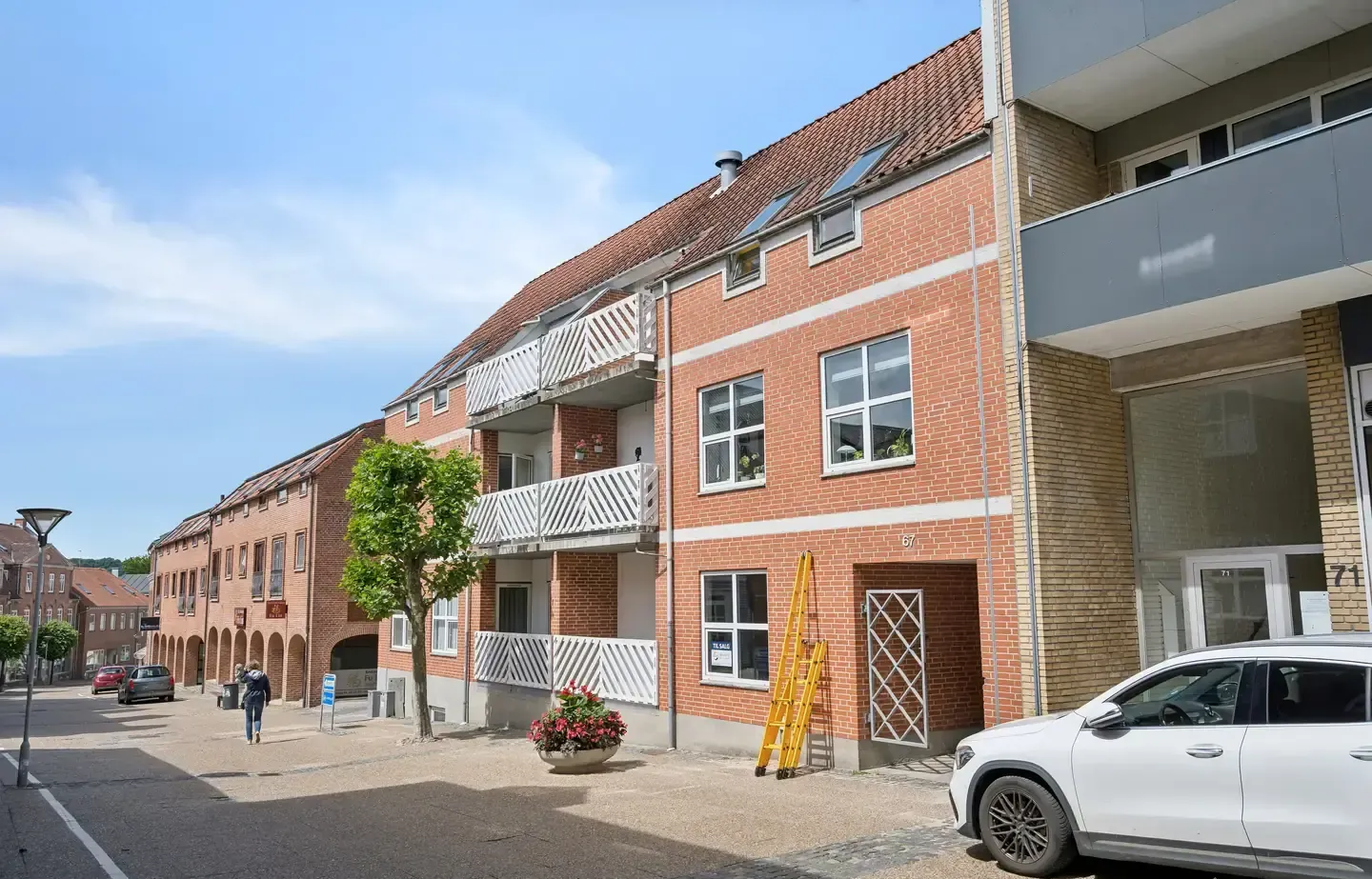 Indflytningsklar andelsbolig med sydvendt altan