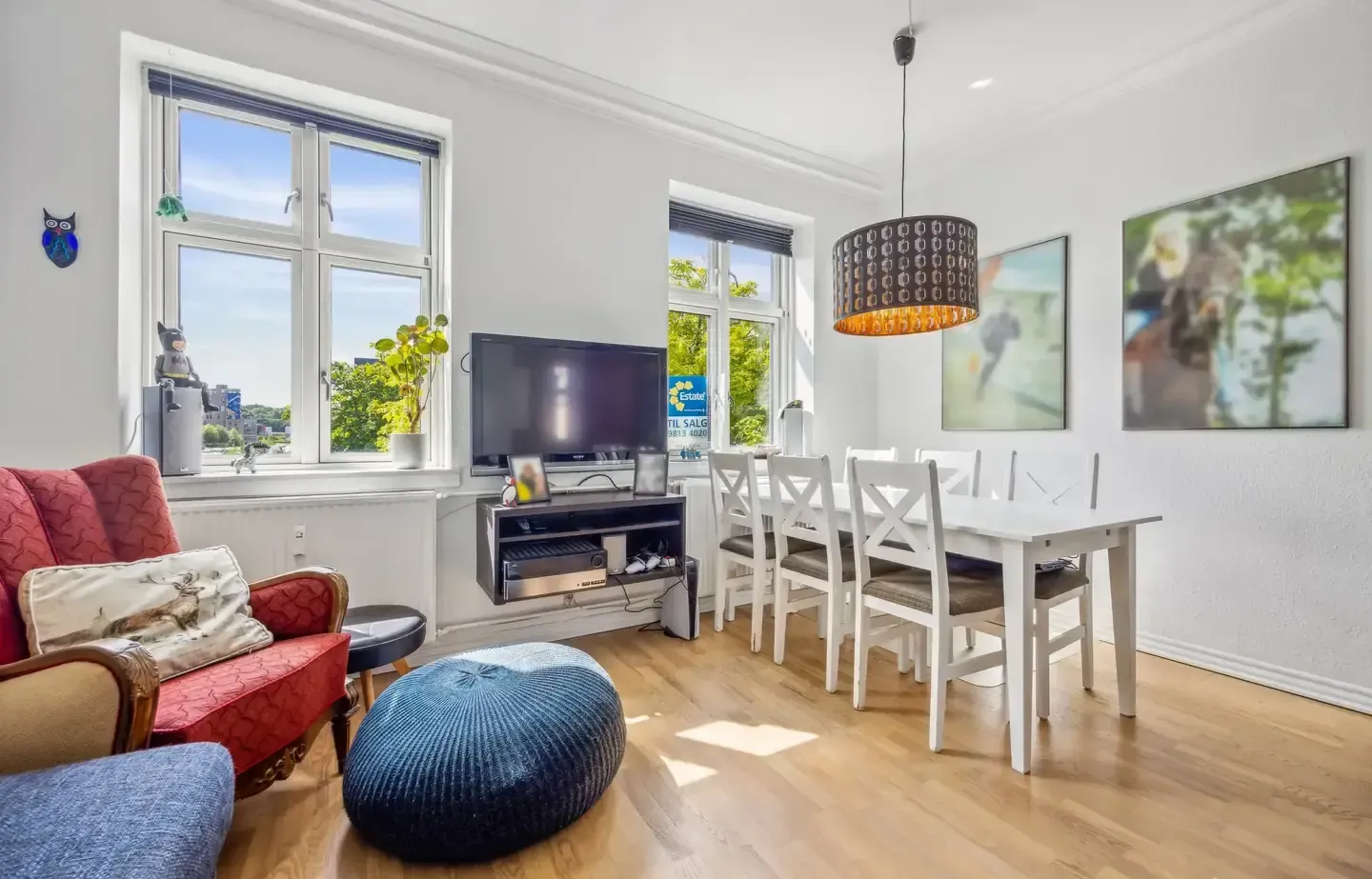 Stor 2-værelses i sund forening