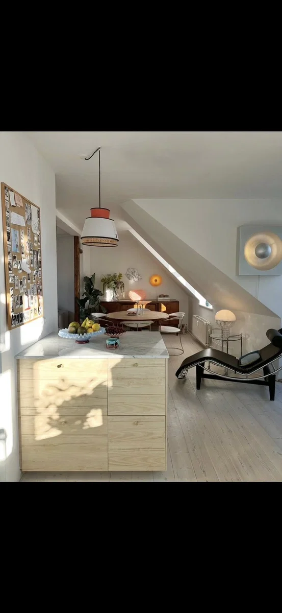 84 m2 andelslejlighed på Halmtorvet, 5. sal – byttes