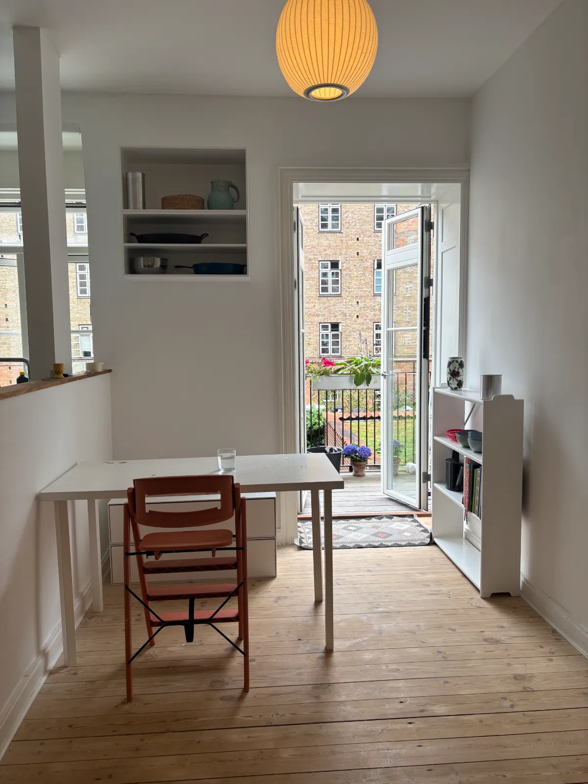 2 værelser og stor altan på Nørrebro
