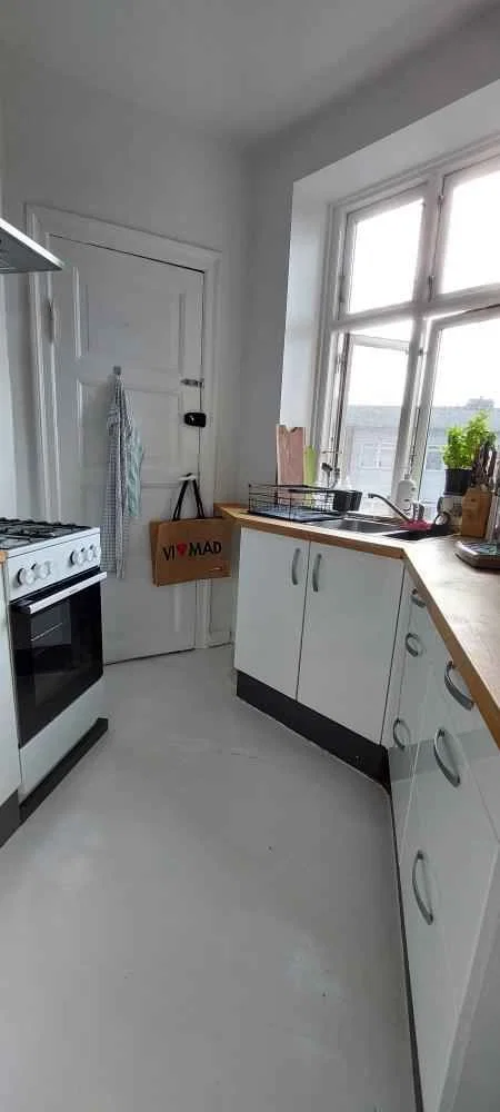 Meget lys og indflytningsklar 2. Vær med separat bruseniche