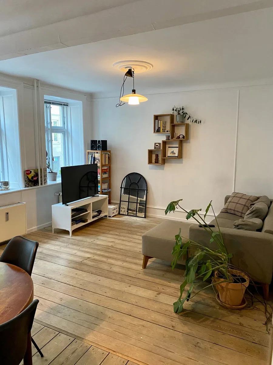 Bytte: 2V andelslejlighed på Elmegade, 80 m2