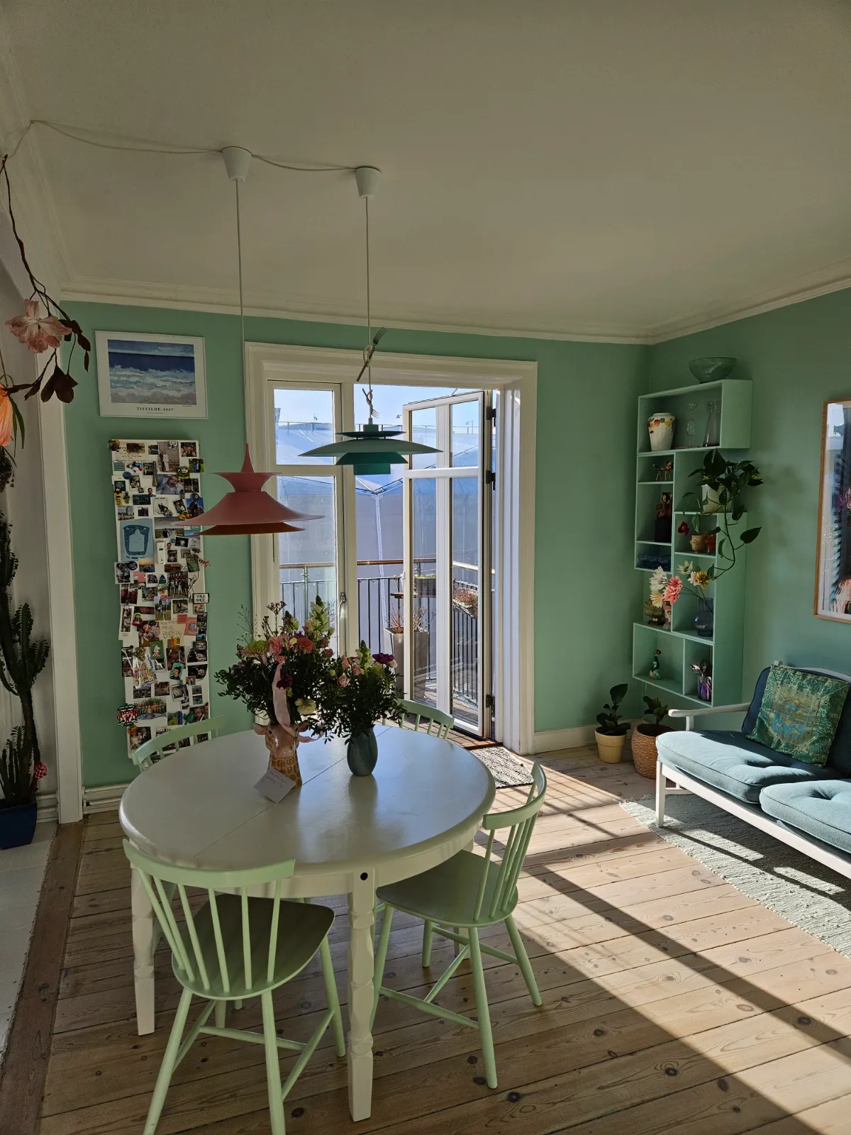 To lejligheder på Frederiksberg byttes til én større