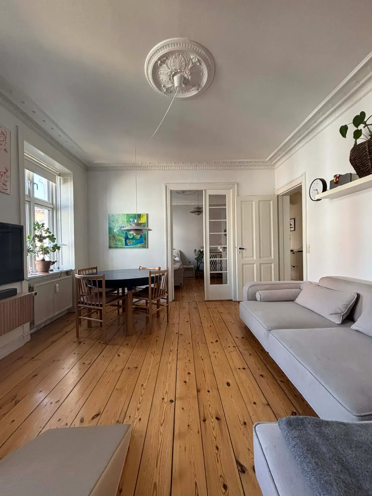 Lys 3 værelses på Frederiksberg