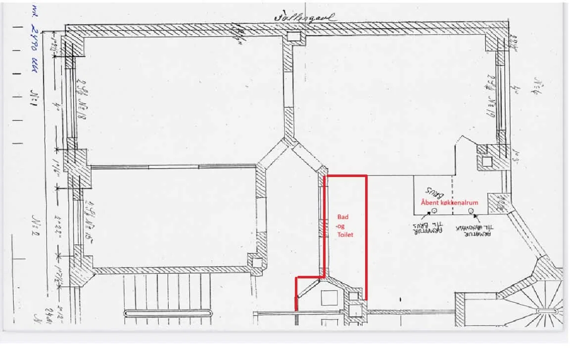 Bytte: 93 m2 andel, 3V ved Sortedamssøen, Østerbro