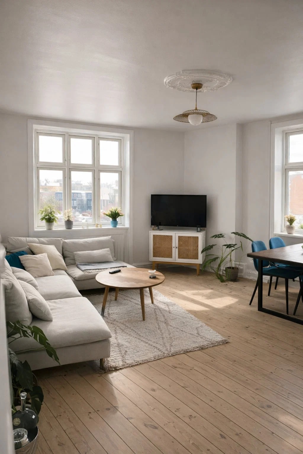 Hjørnelejlighed på Amagerbro