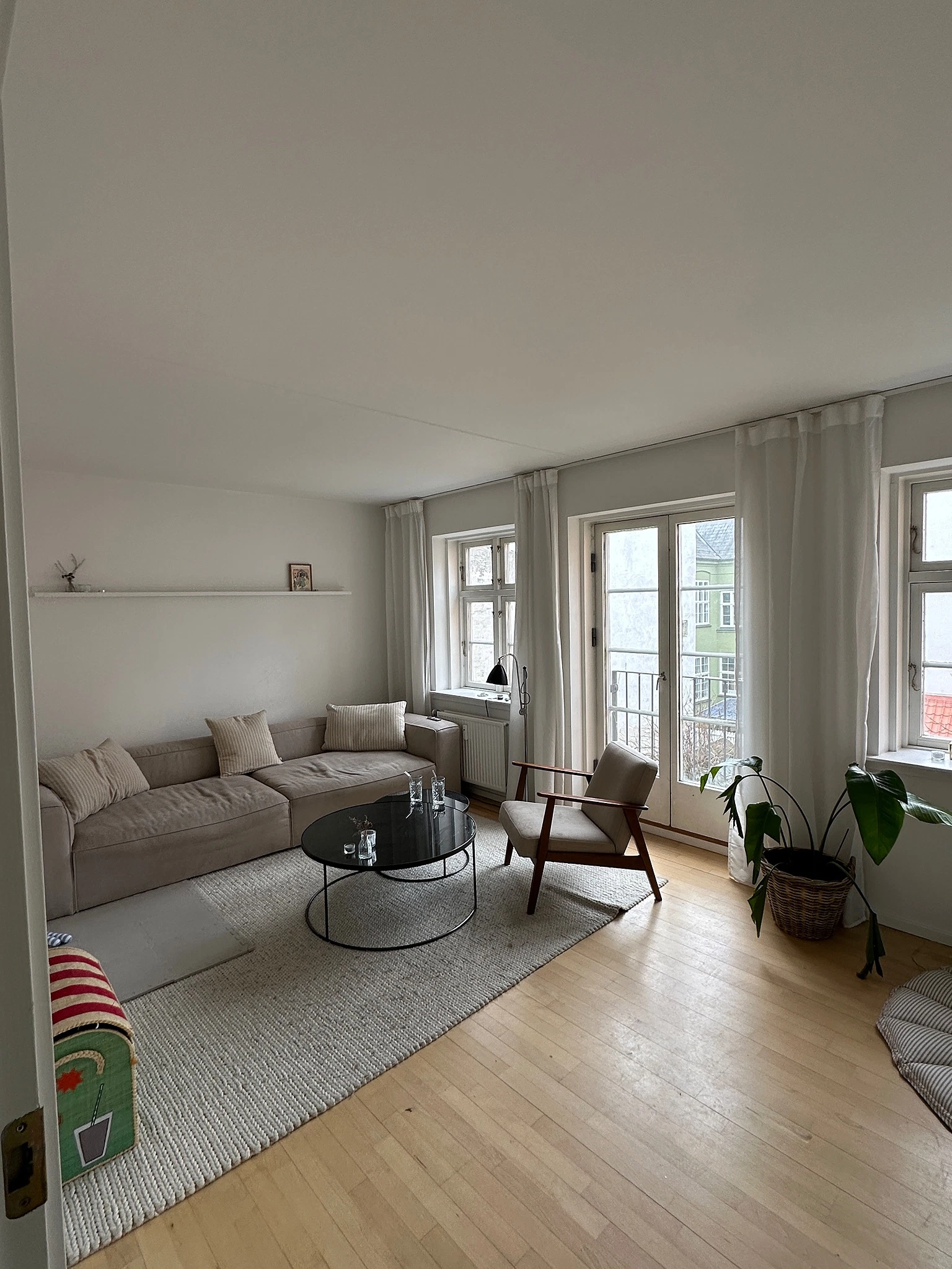 Lys 3/4 vær lejebolig Christianshavn