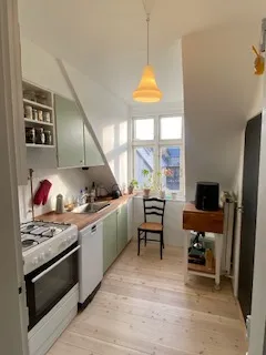 Indre Østerbro/city - 3-værelses med kig til søerne