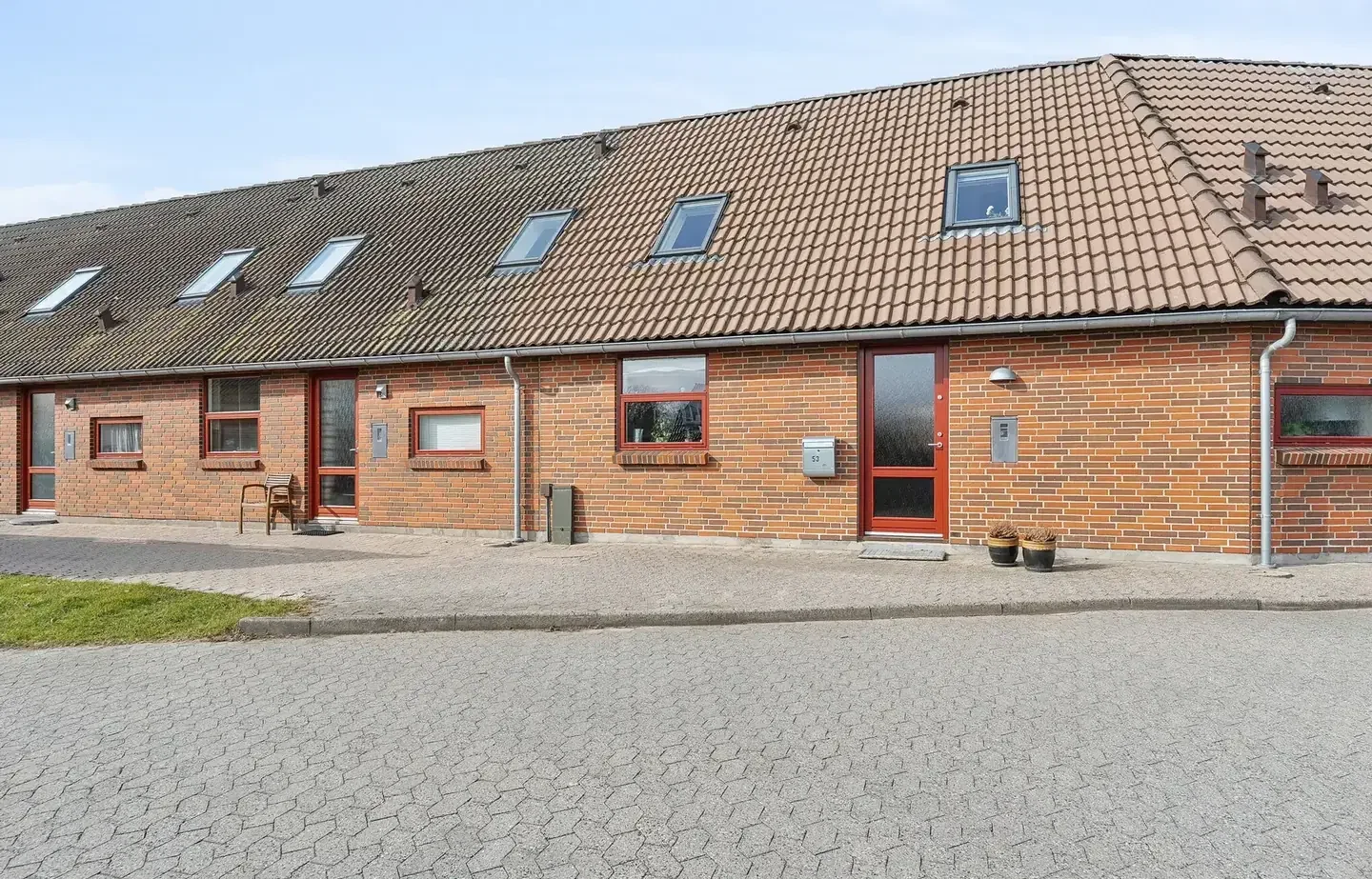 Andelsbolig centralt beliggende med vandudsigt