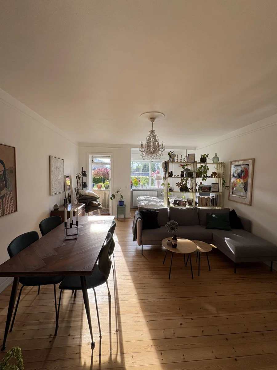 Dejlig lejlighed i Lyngby byttes