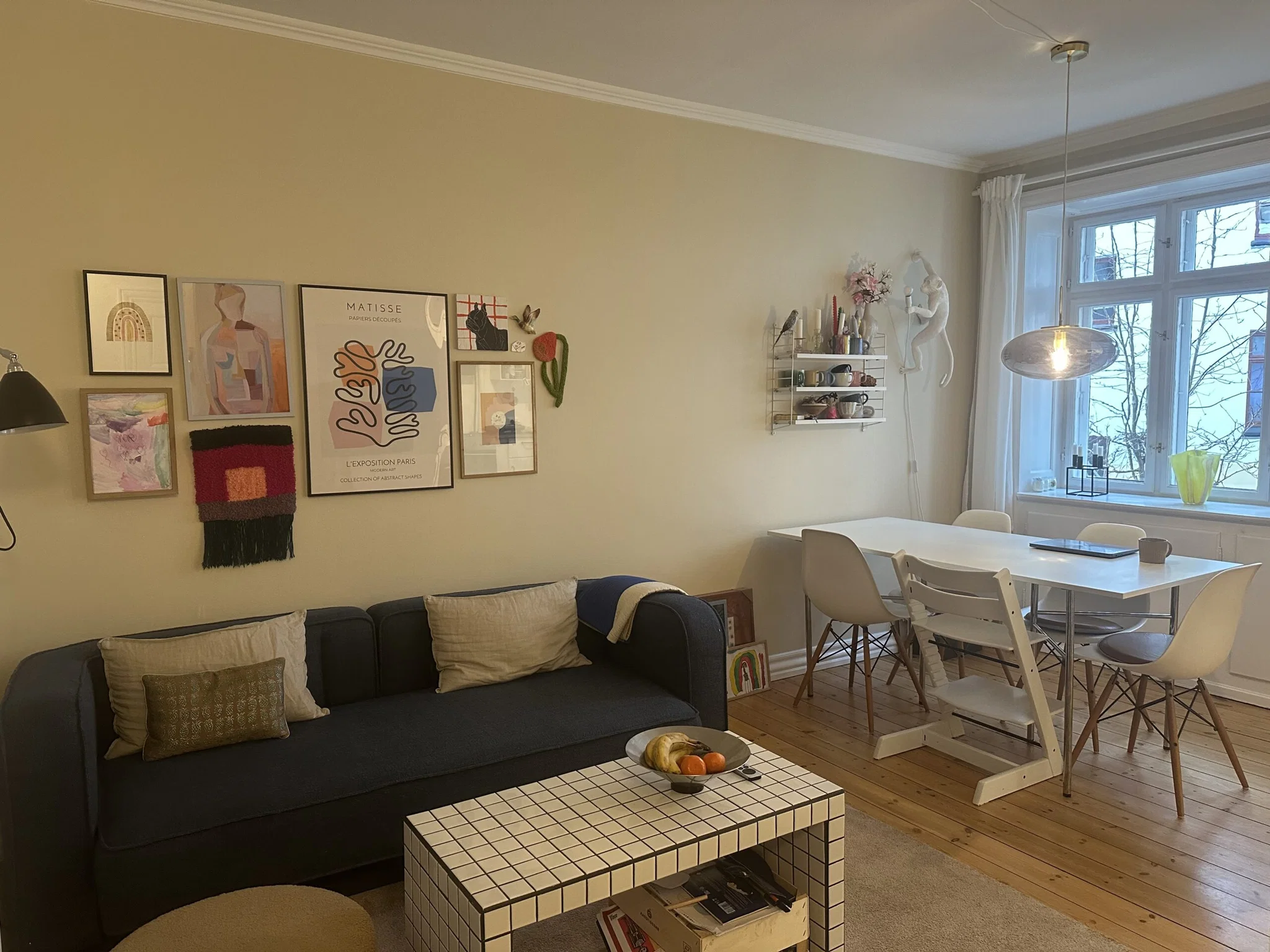 Indflytningsklar lille 3’er på det gamle Bryggen