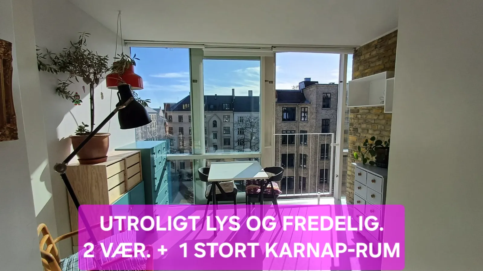 Vesterbro - Ligger væk fra gaden - Meget lys og stille