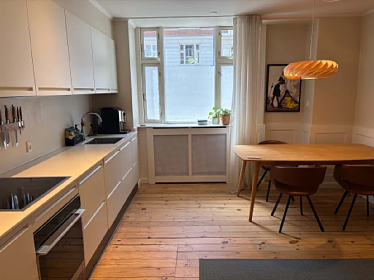 Bytte: 2-værelses andel, 57 m² i stueetagen