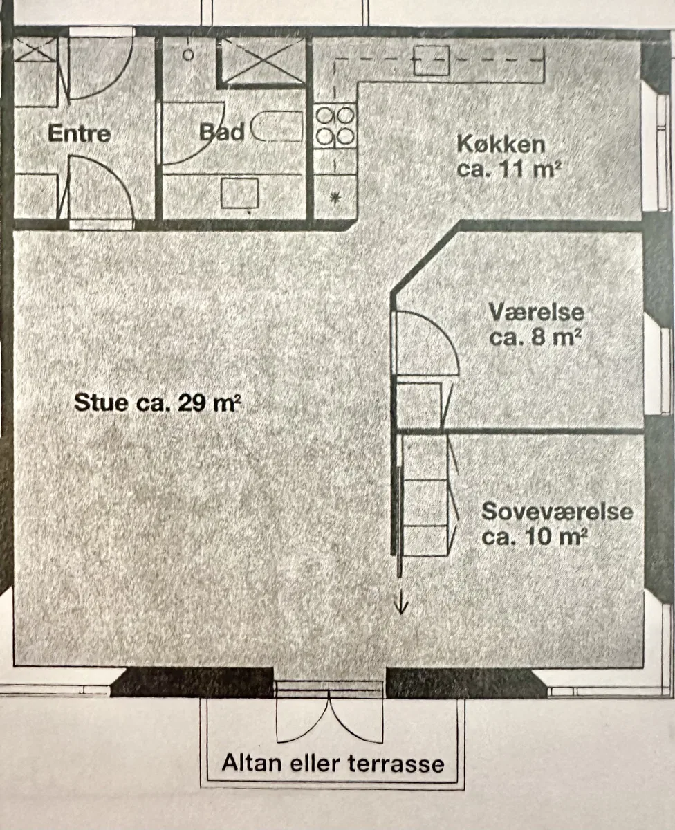 3V på Frederiksberg, lige bagved Søndermarken