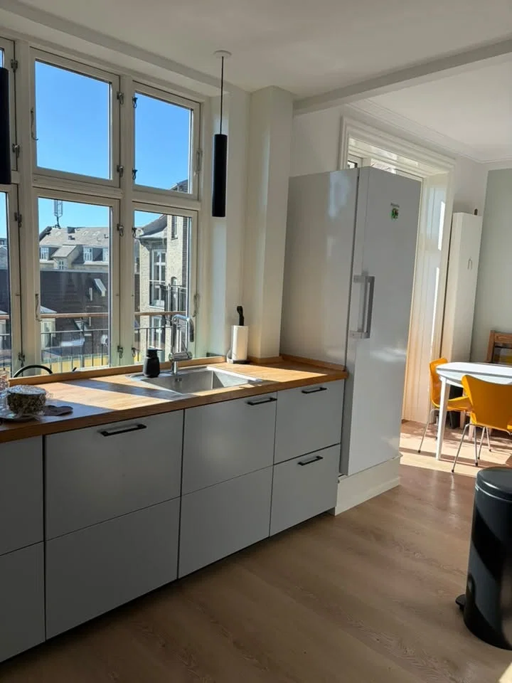 136 m² andelslejlighed på Frederiksberg byttes