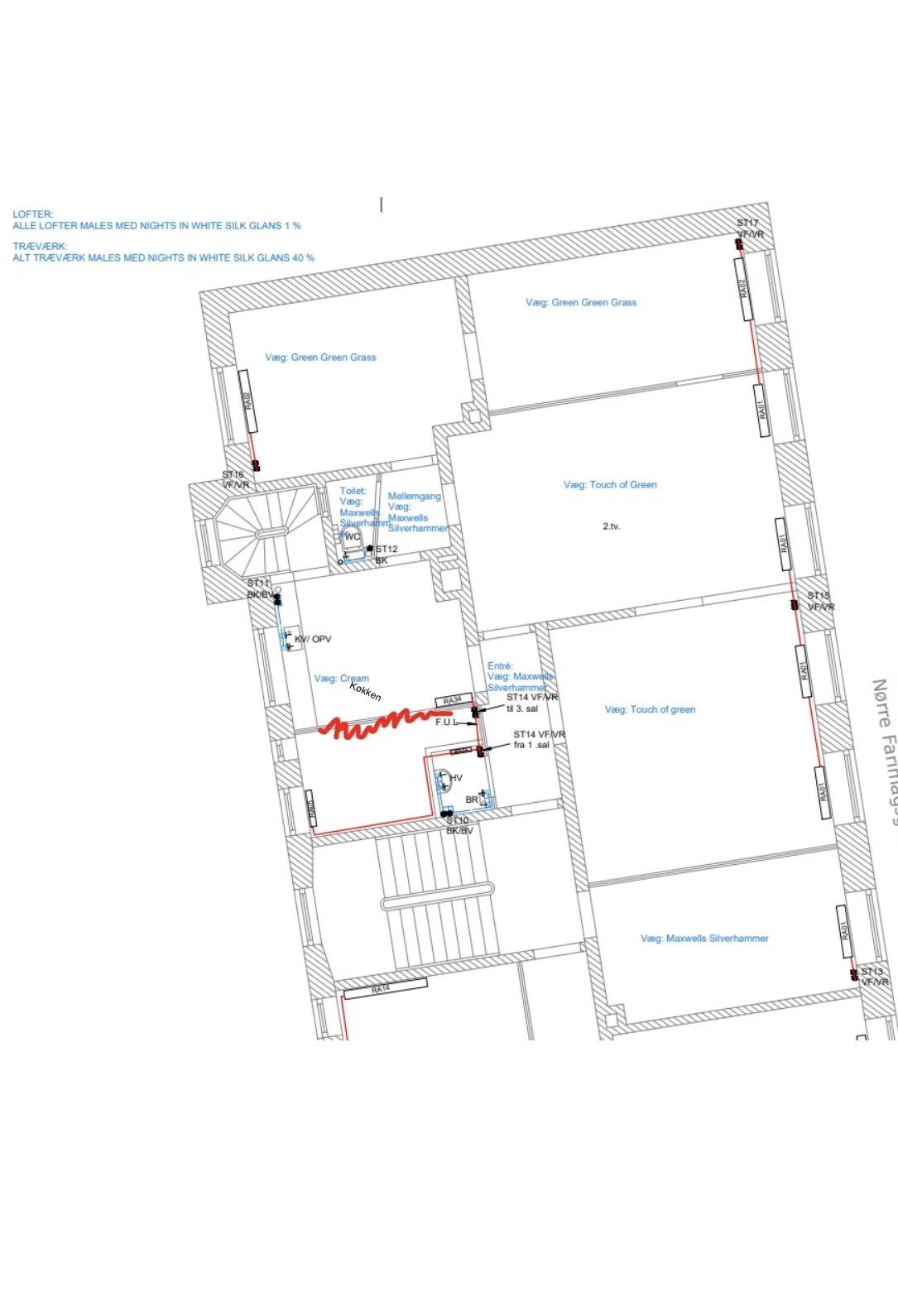 5-værelses andelslejlighed 140 m2 byttes to andelslejligheder