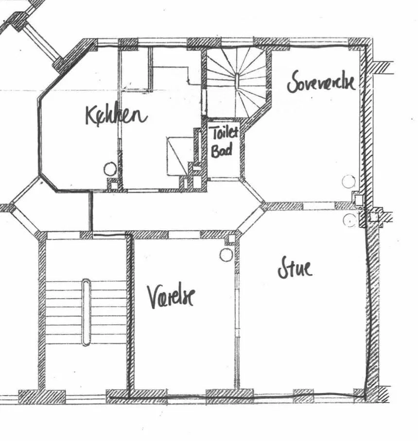 Bytte: 90 m² andel på Nørrebro, 3. sal – ca. 2,7 mio. og 3.100/md.