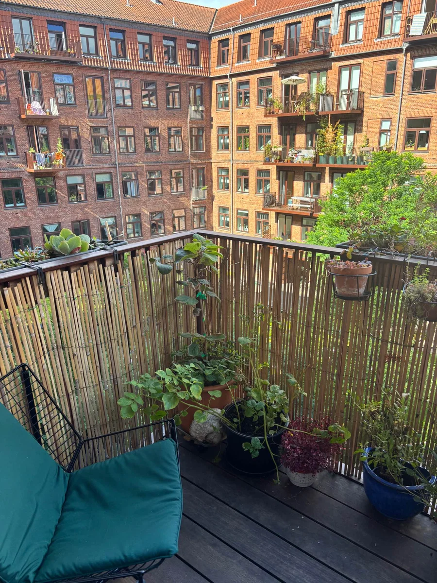 101 m2 andel på Nørrebro byttes – 3. sal m. 2 altaner