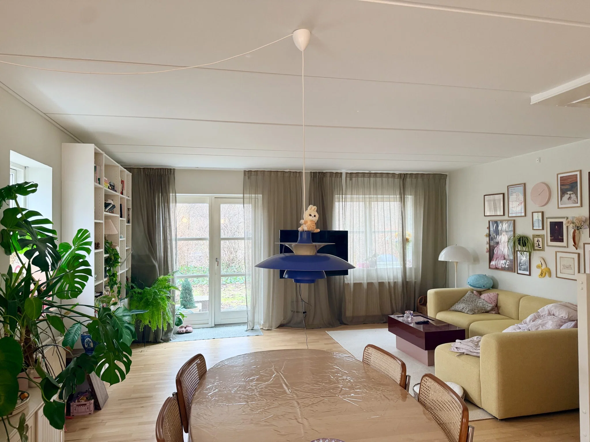 Enderækkehus i Storkøbenhavn med to terrasser