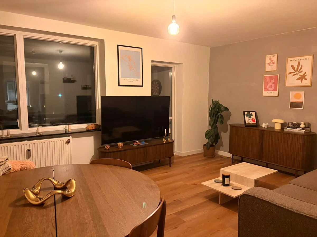 Renoveret 2V ved Damhustorvet – 57 m² andelsbolig